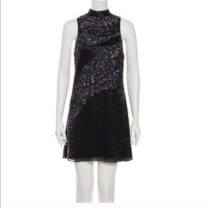 Parker Black Embellished Dress